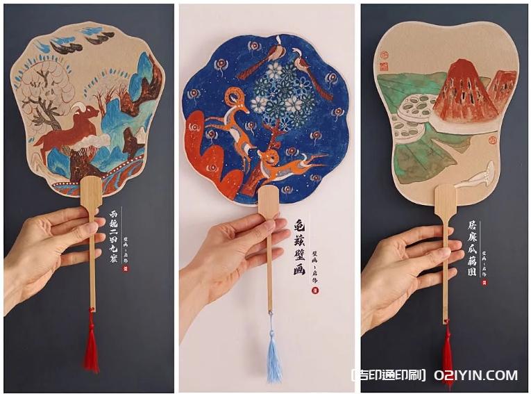 國風(fēng)生宣手繪扇子獨(dú)家批發(fā)廠家  第1張